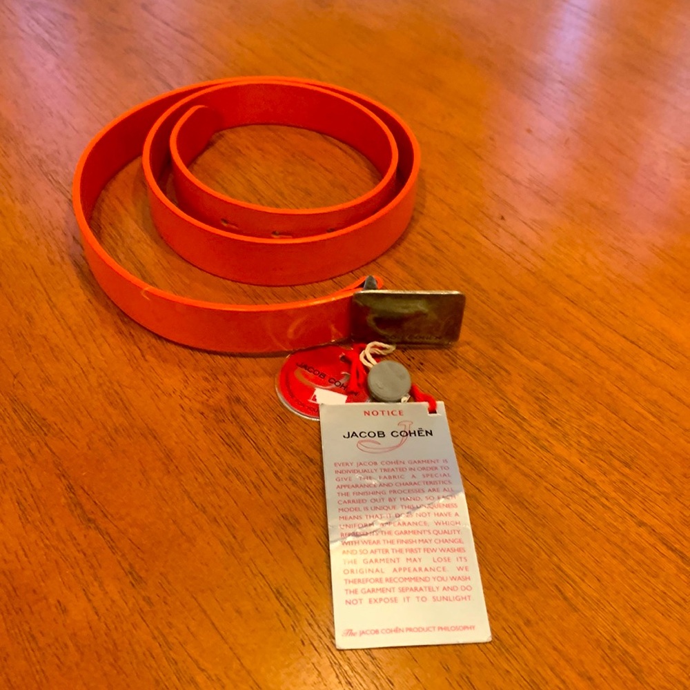 Jacob cohen ladies belt nwt authentic